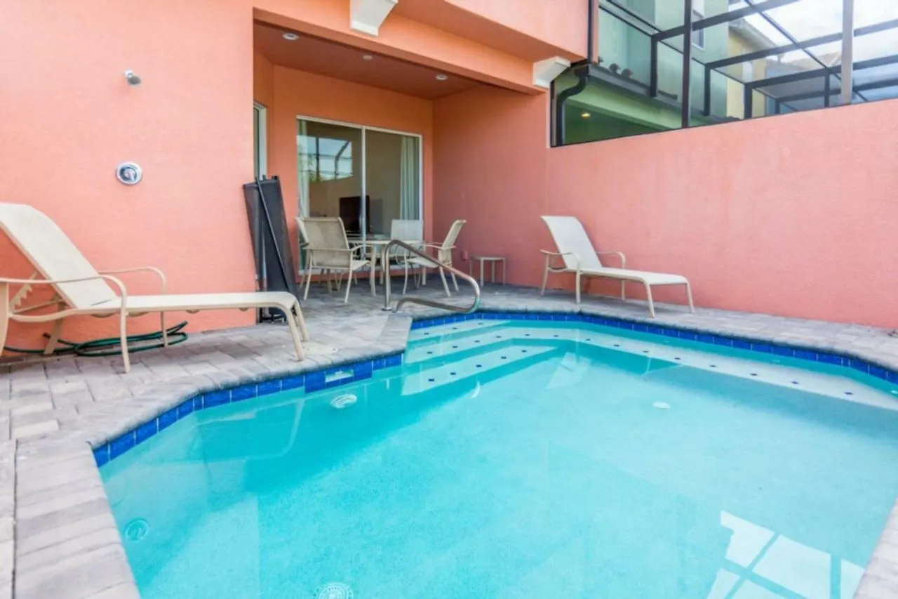 Fabulous Townhome With Private Pool At Family Resort Fe0446 Davenport Lejlighed